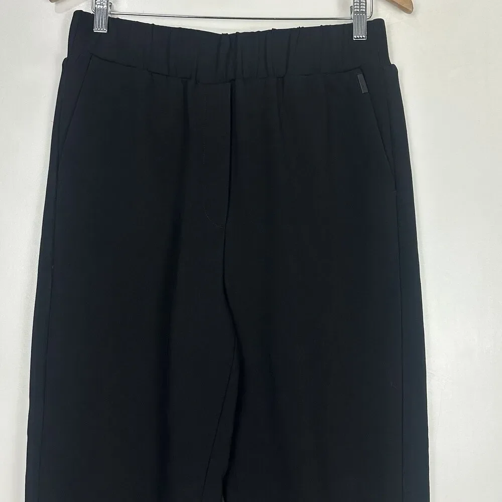 ALLSAINTS Tia Jogger Trousers High Rise Black Tailored Chic Minimalist Edgy Luxe
